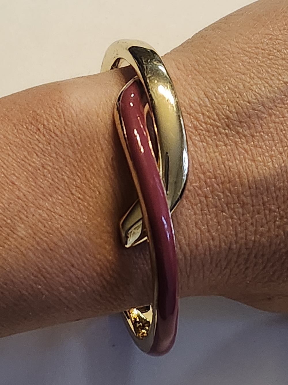 Gold and Mauve Twisted Cuff Bracelet - Women Jewelry Tommy Bahama